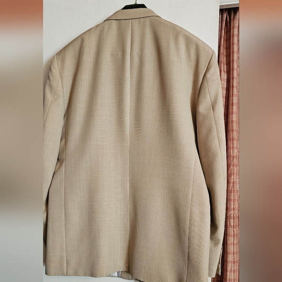 Men's NWOT Tan Stafford Blazer Size 46R - Picture 7 of 7